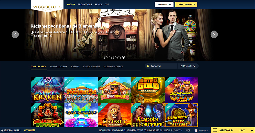 Viggoslots casino en ligne