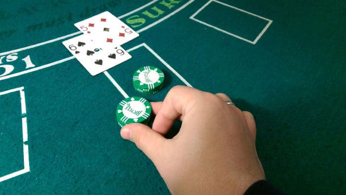 blackjack double - doubler sa mise
